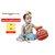 Raj Fancy Dresses Krishna Dress for Kids, Baby Krishna Dress for Janmashtami with Krishna Mukut, 3 Months-8 Years