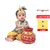 Raj Fancy Dresses Krishna Dress for Kids, Baby Krishna Dress for Janmashtami with Krishna Mukut, 3 Months-8 Years