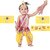 Raj Fancy Dresses Krishna Dress for Kids, Baby Krishna Dress for Janmashtami with Krishna Mukut, 3 Months-8 Years