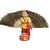 Raj Fancy Dresses Krishna Dress for Kids, Baby Krishna Dress for Janmashtami with Krishna Mukut, 3 Months-8 Years