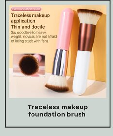 Foundation Makeup Brush Set Buffing Stippling Professional Liquid Blending Mineral Powder Makeup Tools