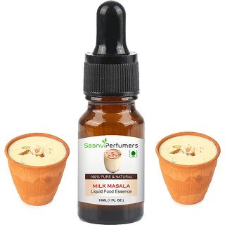 Saanvi Perfumes Milk Masala Food Flavour Essence 15ml Liquid Food Essence Saanvi Perfumes Milk Masala Food Flavour Essence 15ml Liquid Food Essence