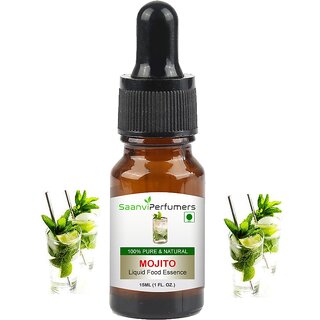                       Saanvi Perfumers  Mojito Flavour Cola Liquid Food Essence  (15ml)                                              