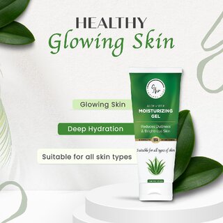 9hr Aloe + Vitamin E Moisturizing Gel  Hydrating  Soothing  For All Skin Types  25 gm