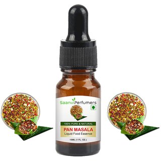 Saanvi perfumers Pan Masala Attar Essence Edible Grade For Used in Sweets, Jams, Icecreams, Milkshakes, Chocolates, Cook Saanvi perfumers Pan Masala Attar Essence Edible Grade For Used in Sweets, Jams, Icecreams, Milkshakes, Chocolates, Cook