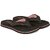 REAL WAY Women Slippers (Black , 6)