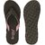 REAL WAY Women Slippers (Black , 6)
