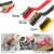 Mini Wire Brush Cleaning ,Stainless Steel Bristles, Gas Cleaning Brushes Iron Nylon Copper Wire Car Kitchen Set of 3 Pcs
