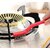 Mini Wire Brush Cleaning ,Stainless Steel Bristles, Gas Cleaning Brushes Iron Nylon Copper Wire Car Kitchen Set of 3 Pcs