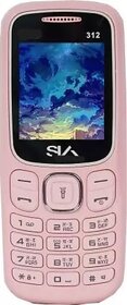 Sia 312 (Dual Sim, 4.5 Cm (1.77 Inch) Display, 1050 Mah Battery, Rose Pink)