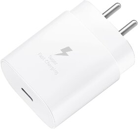 25W Type C Port Super Fast Wall C to C Charger Adapter Compatible with Galaxy