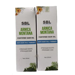 Sbl Arnica Montana Fortified Hair Oil Pack of 2