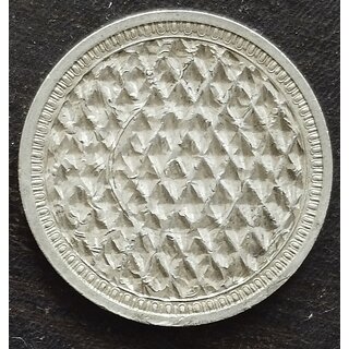                       cancelled silver coin by goverment                                              