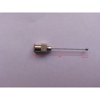 Oral Gavage steel feeding tube for Mice Size22Gx1 Straight Ball tip-2 pcs-Good needle for Mice Small birds Birds' P Oral Gavage steel feeding tube for Mice Size22Gx1 Straight Ball tip-2 pcs-Good needle for Mice Small birds Birds' P