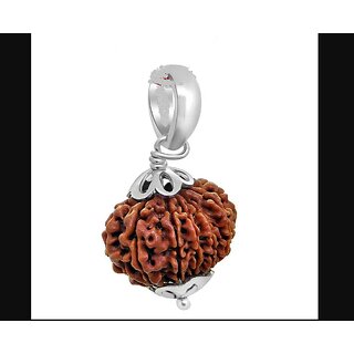                       12 Mukhi PendentTwelve Faced RUDRAKSHA Pendent 100 Original  Certified Silk Dori Pendant                                              