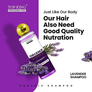                       Agriveda Lavender Shampoo For Dry Frizzy Hair  Sulfate Free (200 Ml)                                              