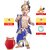 Raj Fancy Dresses Krishna Dress for Kids, Baby Krishna Dress for Janmashtami with Krishna Mukut, 3 Months-8 Years