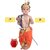 Raj Fancy Dresses Krishna Dress for Kids, Baby Krishna Dress for Janmashtami with Krishna Mukut, 3 Months-8 Years