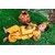 Raj Fancy Dresses Krishna Dress for Kids, Baby Krishna Dress for Janmashtami with Krishna Mukut, 3 Months-8 Years
