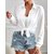 Women solid regular full sleeves cotton blend shirt