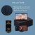 Digimate 3-in-1 Cable 0.29 m A3 Micro USB Cable 0.5 m Copper All In One 60W USB Fast Charging Cable Set (Compatible with Mobile, i phone, Tablet, Black, One Cable)