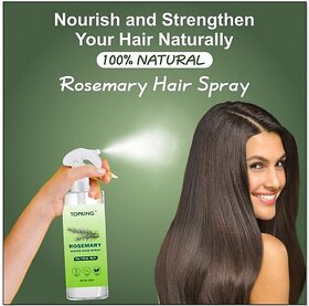 Agriveda Rosemary Water Spray For Frizz Control, Strong Hair  Anti Hair-Fall Hair Spray Hair Spray (100 Ml)