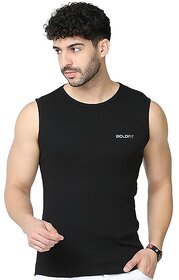 Roundfeet Vest for Men Sleeveless Multipurpose Gym Tank for Men for use in Gym Running Outdoor Baniyan for Men Vest