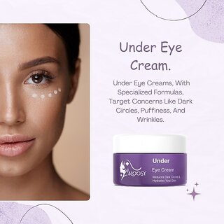 Agriveda Under Eye Cream For Dark Circles Remove, Anti Aging, Wrinkles Cream (50 G)