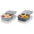 Dry Fruit Storage Box / Airtight Plastic 4 Section Multipurpose Storage Container (Pack of 1)