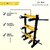 Protoner 3 in 1 Dumbbell Rack, Plate Stand and bar Holder (Black and Yellow)