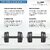 Protoner Weight Lifting Home Gym 30 Kg + 4 Rods (1 Curl)+ Gloves+ Rope+W Band