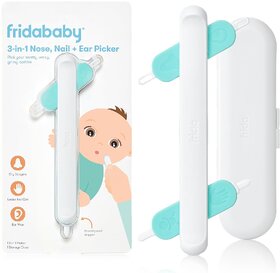 3-in-1 Nose, Nail + Ear Picker Baby The Makers of Nose The SnotSucker, Safely Clean Baby's Boogers, Ear Wax  More