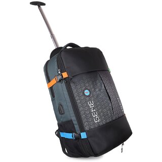 GENE BAGS MP-1009 Seek 60 Ltrs Large Overnighter Travel Laptop Backpack Expandable Bag With Trolley Dual Handle GENE BAGS MP-1009 Seek 60 Ltrs Large Overnighter Travel Laptop Backpack Expandable Bag With Trolley Dual Handle