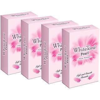                       WhiteTone Pearl Face Powder With Soft And Smooth Formula 75gm Pack Of 4                                              