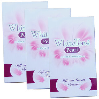 WhiteTone Pearl Face Powder 75gm Pack Of 3 WhiteTone Pearl Face Powder 75gm Pack Of 3