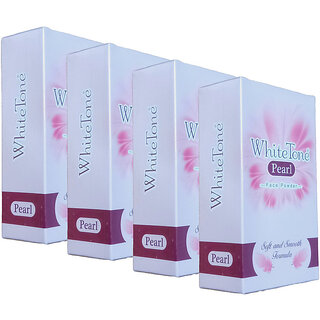 White Tone Face Pearl Powder 75gm Pack Of 4 White Tone Face Pearl Powder 75gm Pack Of 4