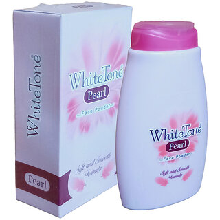 White Tone Pearl Powder With Soft And Smooth Skin -75gm White Tone Pearl Powder With Soft And Smooth Skin -75gm