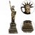 Antique Finish Statue of Liberty 18cm Souvenir Metal Miniature Statue (7161K)