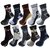 Minha  Men's Cotton Ankle Length Socks (Multicolour, Free Size) - Pack of 5 Pairs
