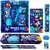 Kaash collections  Pencil Box for Boys - 7 Pcs Stationary Set for Kids  Pencil Box Set  Pencil Eraser Sharpener Combo