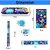 Kaash collections  Pencil Box for Boys - 7 Pcs Stationary Set for Kids  Pencil Box Set  Pencil Eraser Sharpener Combo