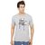 Tee Town Graphic Print Men Round Neck Grey T-Shirt