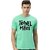 Tee Town Graphic Print Men Round Neck Green T-Shirt