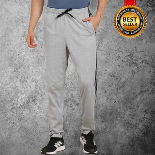                       Tee Town Colorblock Men Grey Track Pants                                              
