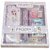 Kaash collections Stationery Kit with METAL Pencil Box(GEOMETARY) 2 Pencils 6 Crayon Colors Ruler Eraser Sharpner Set