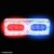 Light/Flasher/car bike light -Red Blue for LED Flash Strobe Emergency Warning Light for Motorcycle 1pcs