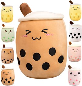 F C Fancy Creation Adorable 7 Boba Plush Bubble Tea Stuffed Toy for Backpacks, Keys, and Bags Perfect Boba without keyc