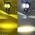 SSLG Owl Shape LED Fog Light| with Flicker Function| White Light| 20W| DC 9-85V| IP67 Water/Dust Proof| Spot Projector DRL Flood Light| All 2/4 Wheelers(Pack of 1)