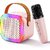 Kaash collections Professional Wireless Mini Portable Bluetooth Speaker with Microphone Music Singing Toys for Girl Boy