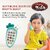 Kaash Bazaar Cute Rabbit Face Pretend Play Cell Phone Toy for Kids,Toddlers with Music,Ringtones,Lights(Blue)